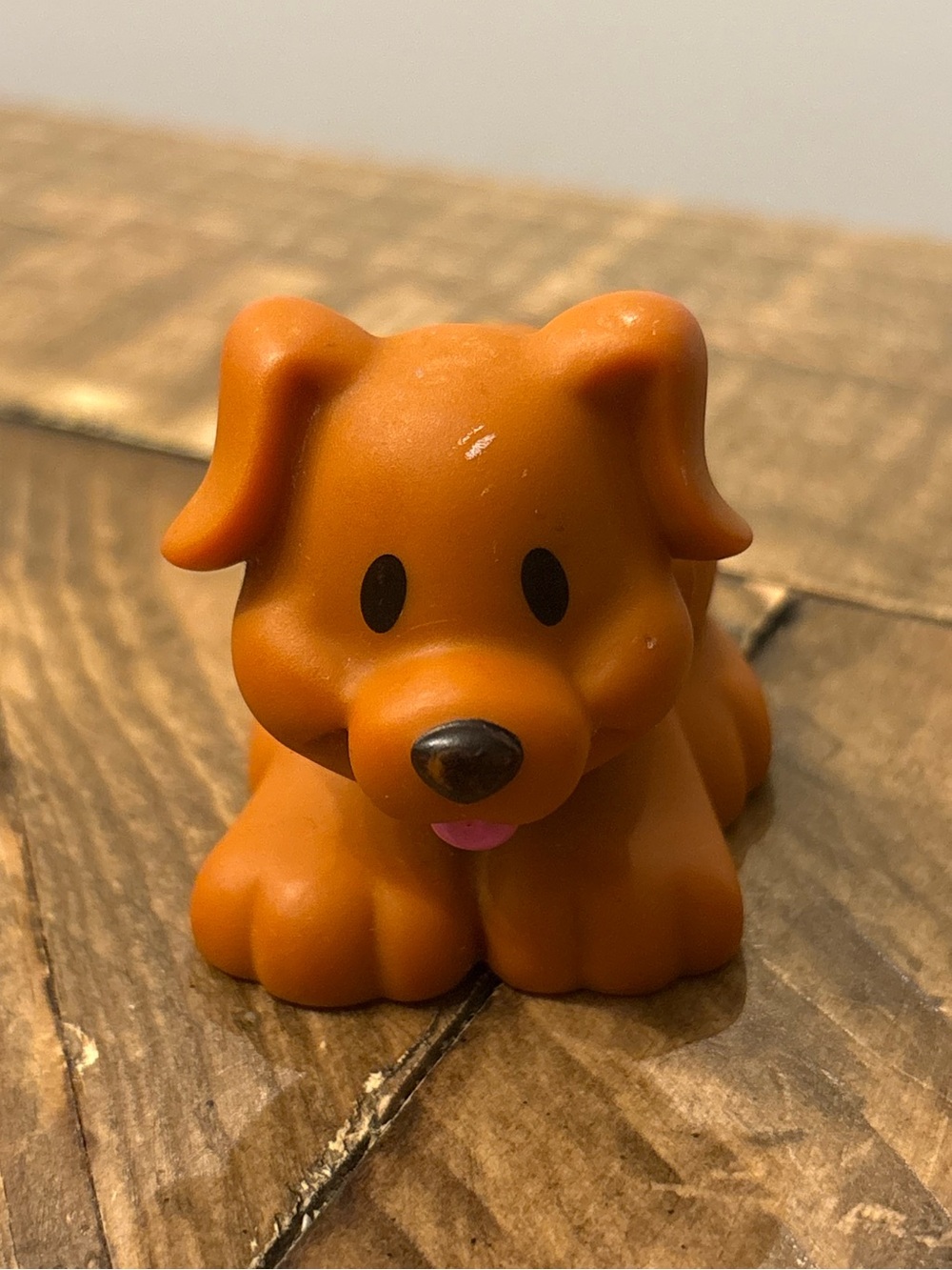 Little People Brown Dog - McDonald’s Happy Meal Toy (2002)